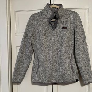 Women's L.L.Bean Sweater Fleece Pullover - Gray